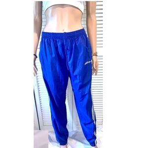 Adidas Vintage Windbreaker 3 Stripes Royal Blue Medium